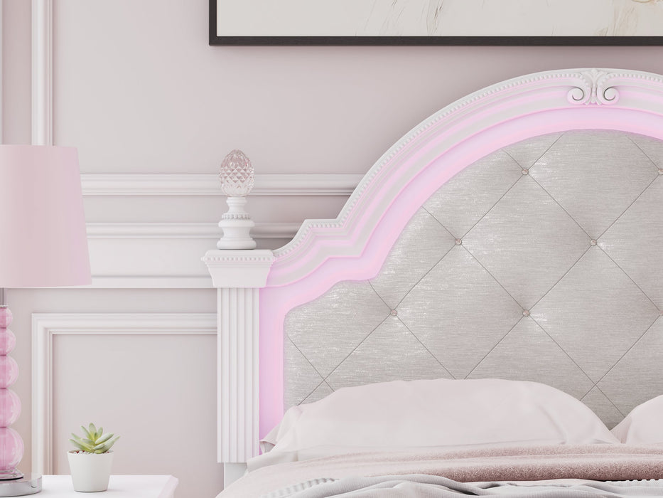 Kozlani Upholstered Bed - Furniture 4 Less (Jacksonville, NC)