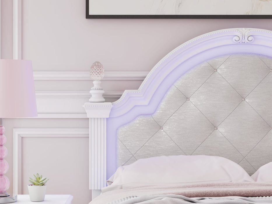 Kozlani Upholstered Bed - Furniture 4 Less (Jacksonville, NC)
