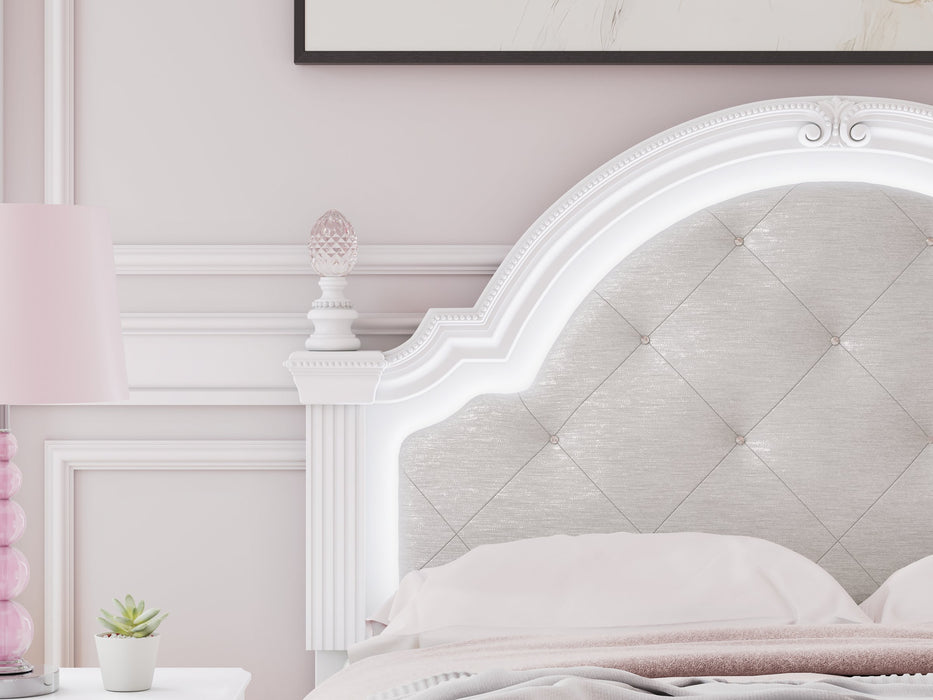 Kozlani Upholstered Bed - Furniture 4 Less (Jacksonville, NC)