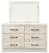 Cambeck Dresser and Mirror - Furniture 4 Less (Jacksonville, NC)