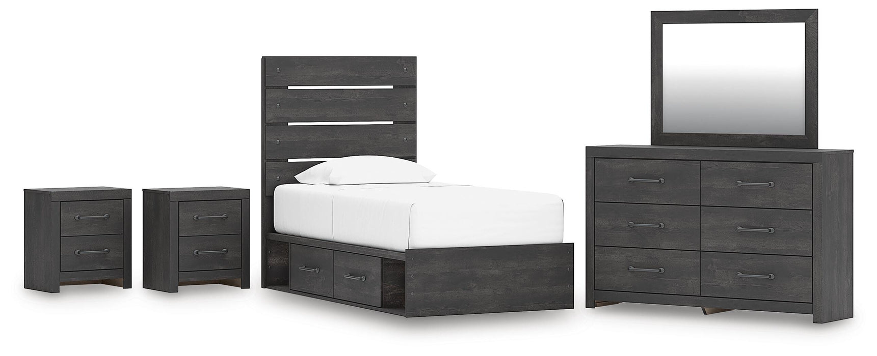 Hollivern Bedroom Set - Furniture 4 Less (Jacksonville, NC)