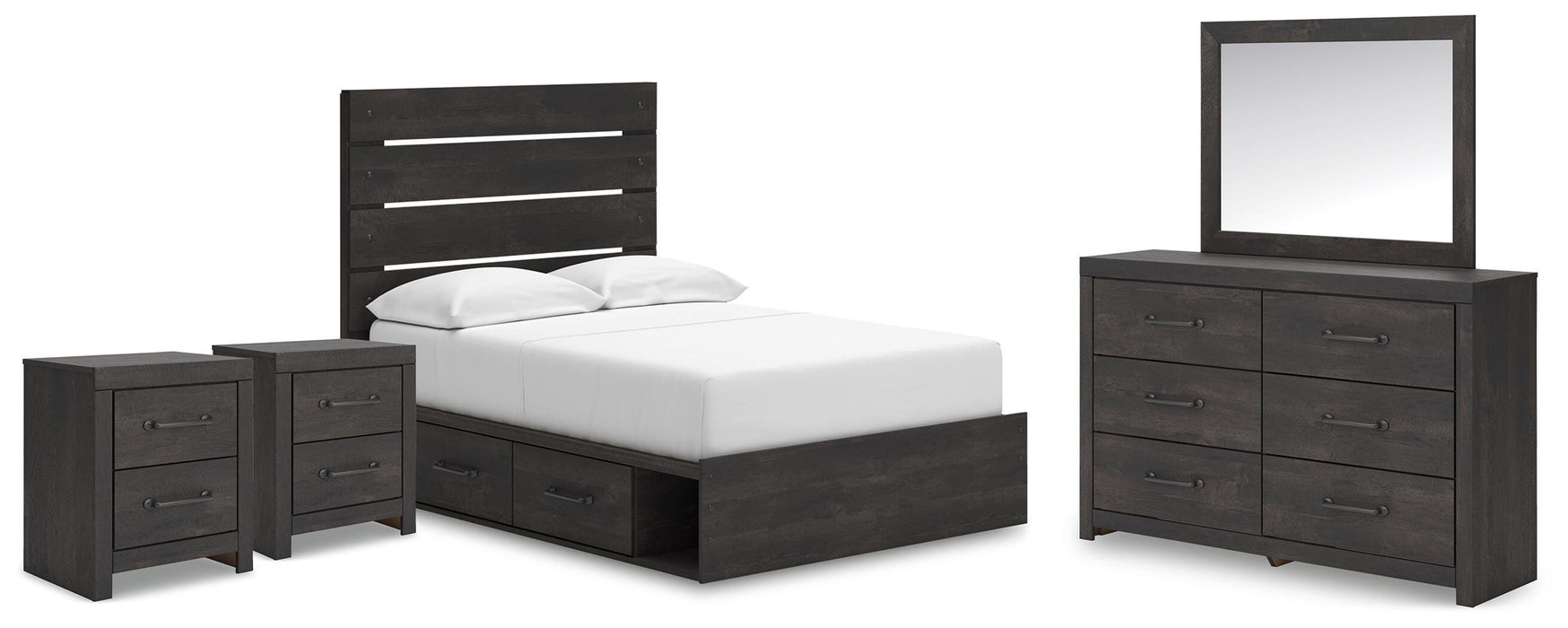 Hollivern Bedroom Set - Furniture 4 Less (Jacksonville, NC)