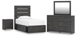 Hollivern Bedroom Set - Furniture 4 Less (Jacksonville, NC)