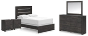 Hollivern Bedroom Set - Furniture 4 Less (Jacksonville, NC)