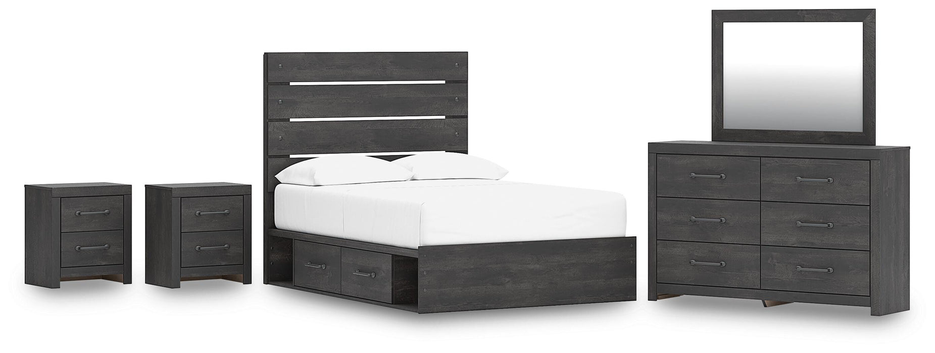 Hollivern Bedroom Set - Furniture 4 Less (Jacksonville, NC)