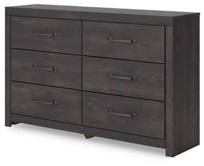 Hollivern Dresser and Mirror - Furniture 4 Less (Jacksonville, NC)