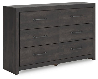 Hollivern Dresser and Mirror - Furniture 4 Less (Jacksonville, NC)