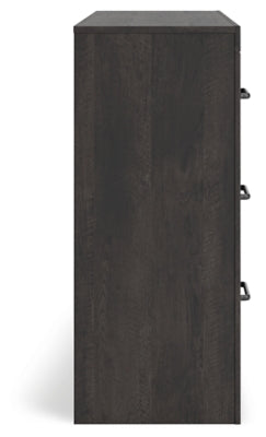 Hollivern Dresser and Mirror - Furniture 4 Less (Jacksonville, NC)