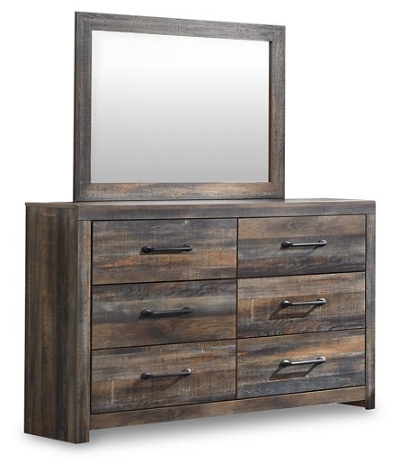 Drystan Dresser and Mirror - Furniture 4 Less (Jacksonville, NC)