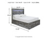 Baystorm Storage Bed - Furniture 4 Less (Jacksonville, NC)