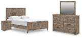 Rusticott Bedroom Set - Furniture 4 Less (Jacksonville, NC)