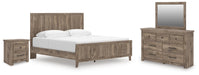 Rusticott Bedroom Set - Furniture 4 Less (Jacksonville, NC)