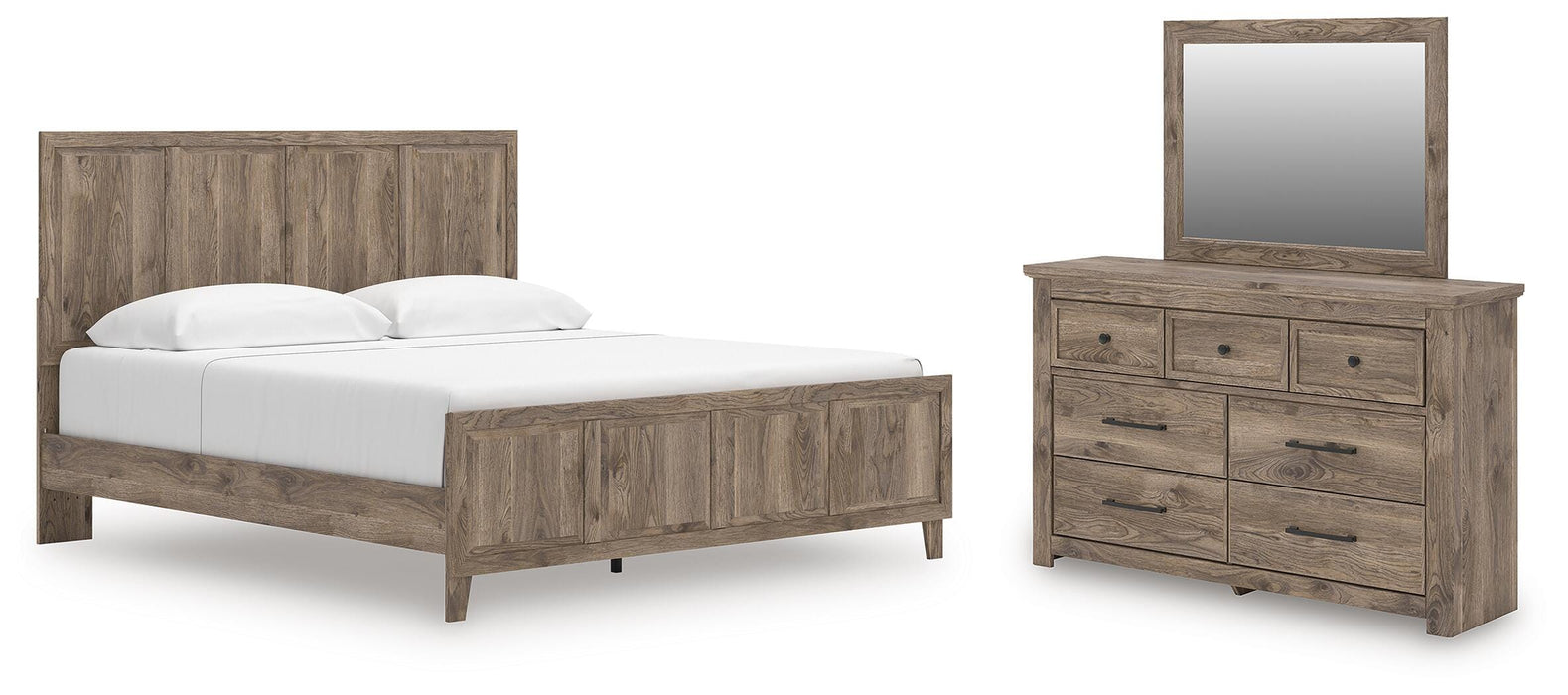 Rusticott Bedroom Set - Furniture 4 Less (Jacksonville, NC)