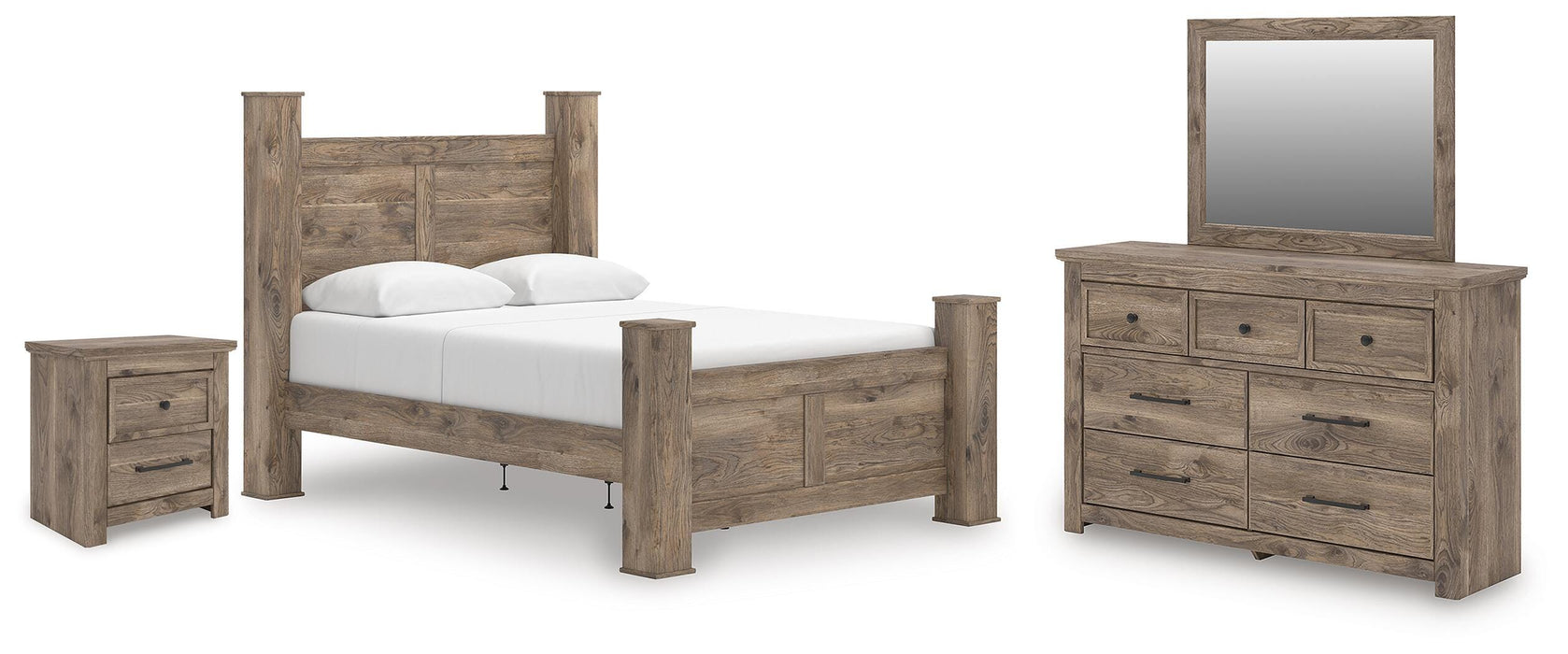 Rusticott Bedroom Set - Furniture 4 Less (Jacksonville, NC)