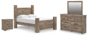 Rusticott Bedroom Set - Furniture 4 Less (Jacksonville, NC)
