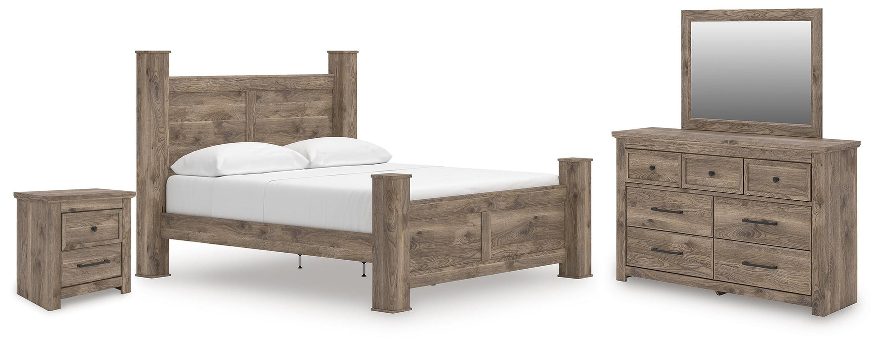 Rusticott Bedroom Set - Furniture 4 Less (Jacksonville, NC)