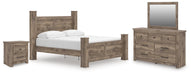 Rusticott Bedroom Set - Furniture 4 Less (Jacksonville, NC)