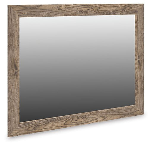 Rusticott Bedroom Mirror - Furniture 4 Less (Jacksonville, NC)