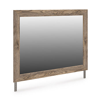 Rusticott Bedroom Mirror - Furniture 4 Less (Jacksonville, NC)