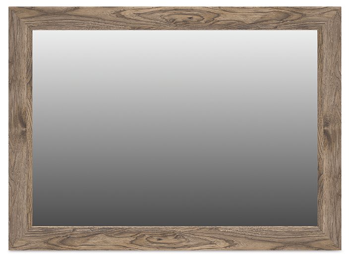 Rusticott Bedroom Mirror - Furniture 4 Less (Jacksonville, NC)