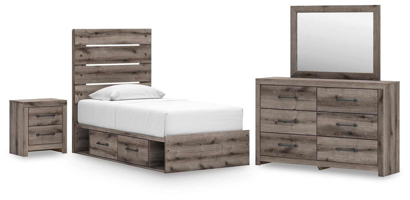 Graystorm Bedroom Set - Furniture 4 Less (Jacksonville, NC)