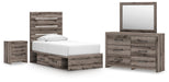 Graystorm Bedroom Set - Furniture 4 Less (Jacksonville, NC)