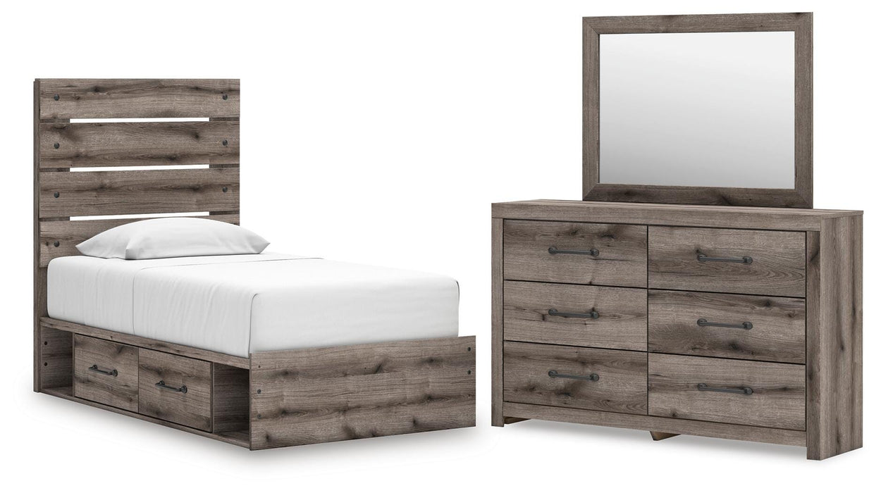 Graystorm Bedroom Set - Furniture 4 Less (Jacksonville, NC)