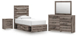 Graystorm Bedroom Set - Furniture 4 Less (Jacksonville, NC)