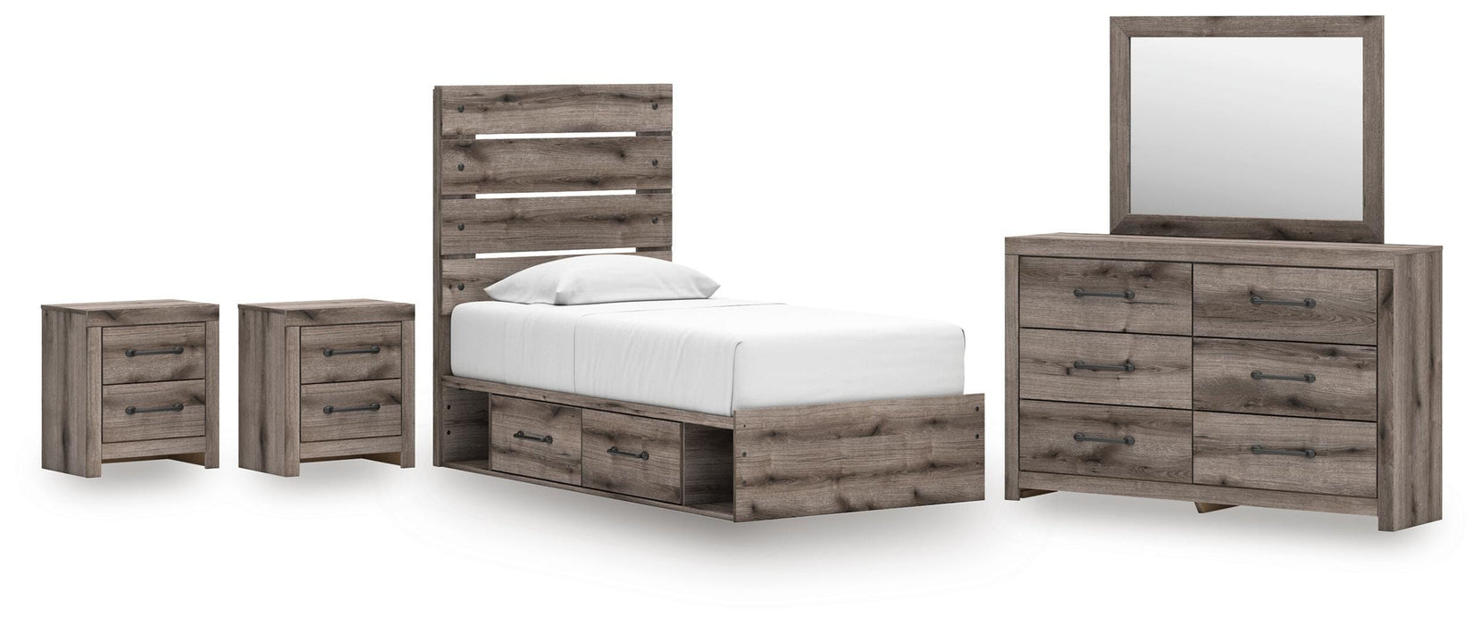 Graystorm Bedroom Set - Furniture 4 Less (Jacksonville, NC)