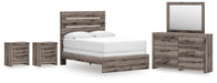 Graystorm Bedroom Set - Furniture 4 Less (Jacksonville, NC)