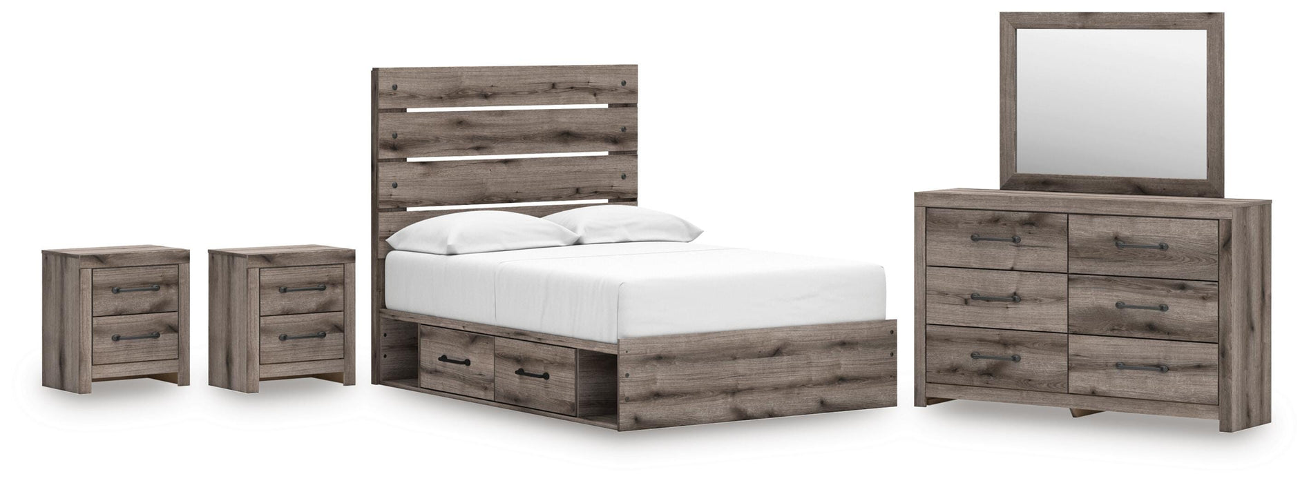 Graystorm Bedroom Set - Furniture 4 Less (Jacksonville, NC)