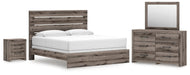 Graystorm Bedroom Set - Furniture 4 Less (Jacksonville, NC)