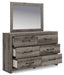 Graystorm Dresser and Mirror - Furniture 4 Less (Jacksonville, NC)