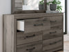 Graystorm Dresser and Mirror - Furniture 4 Less (Jacksonville, NC)