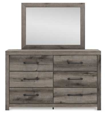 Graystorm Dresser and Mirror - Furniture 4 Less (Jacksonville, NC)
