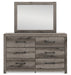 Graystorm Dresser and Mirror - Furniture 4 Less (Jacksonville, NC)