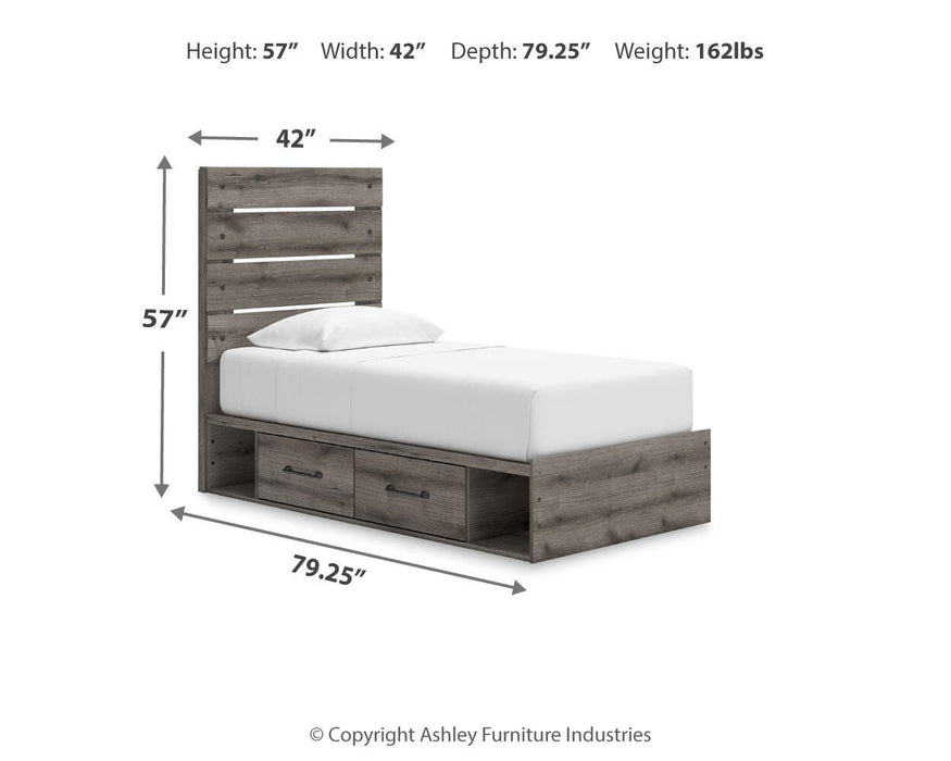Graystorm Bedroom Set - Furniture 4 Less (Jacksonville, NC)