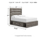 Graystorm Bed with Storage - Furniture 4 Less (Jacksonville, NC)