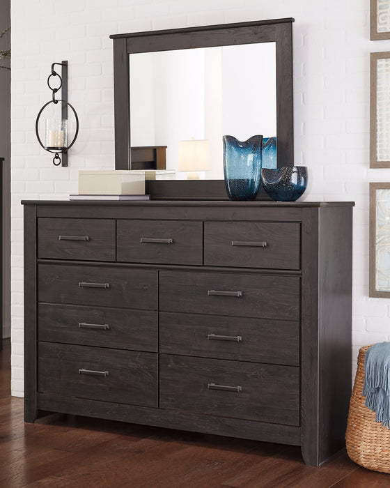 Brinxton Dresser and Mirror - Furniture 4 Less (Jacksonville, NC)