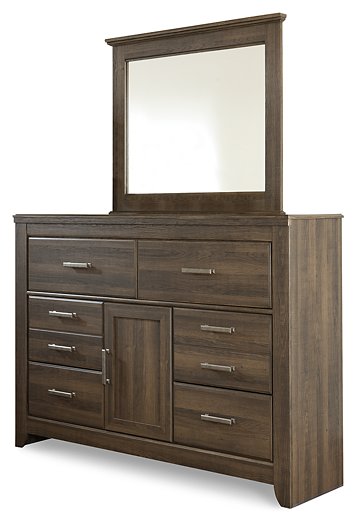 Juararo Dresser and Mirror - Furniture 4 Less (Jacksonville, NC)