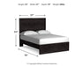 Belachime Bed - Furniture 4 Less (Jacksonville, NC)