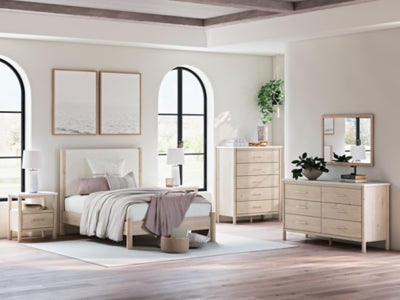 Cadmori Upholstered Bed - Furniture 4 Less (Jacksonville, NC)