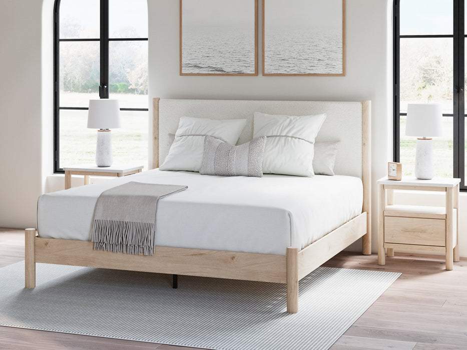 Cadmori Upholstered Bed - Furniture 4 Less (Jacksonville, NC)