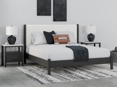 Cadmori Upholstered Bed - Furniture 4 Less (Jacksonville, NC)