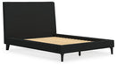 Cadmori Upholstered Bed with Roll Slats - Furniture 4 Less (Jacksonville, NC)