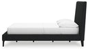 Cadmori Upholstered Bed with Roll Slats - Furniture 4 Less (Jacksonville, NC)