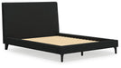 Cadmori Upholstered Bed with Roll Slats - Furniture 4 Less (Jacksonville, NC)
