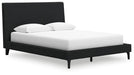 Cadmori Upholstered Bed with Roll Slats - Furniture 4 Less (Jacksonville, NC)