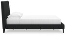 Cadmori Upholstered Bed with Roll Slats - Furniture 4 Less (Jacksonville, NC)