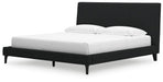 Cadmori Upholstered Bed with Roll Slats - Furniture 4 Less (Jacksonville, NC)